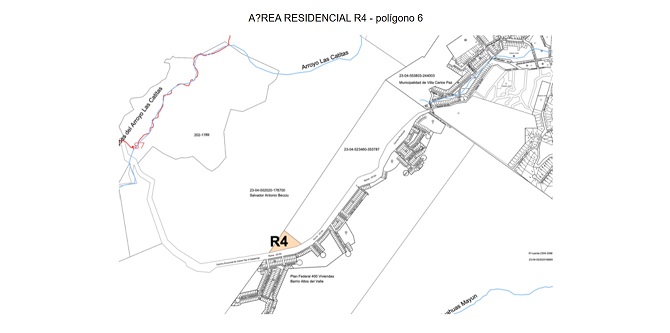 mapa lote el sauce
